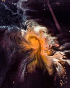 Cosmic Swirl — 400-piece jigsaw puzzle