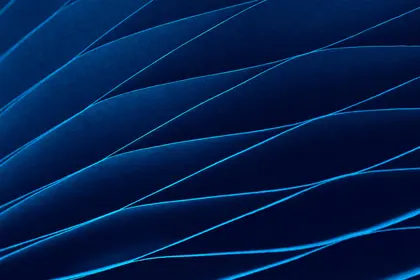 Blue Paper Waves — 150-piece jigsaw puzzle