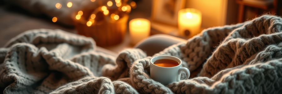 Cozy Evening Warmth — 100-piece jigsaw puzzle