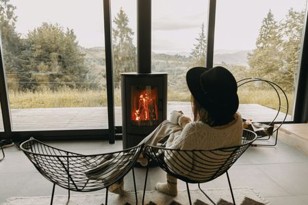 Cozy Fireplace View — 300-piece jigsaw puzzle