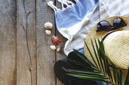 Summer Beach Essentials — 200-piece jigsaw puzzle