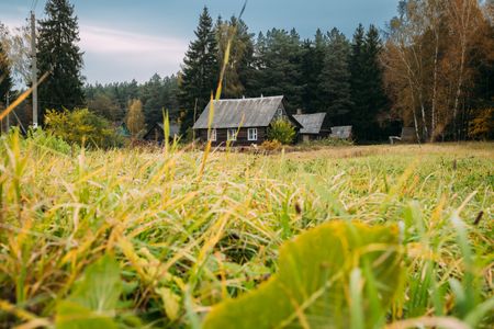 Rustic Country Home — 100-piece jigsaw puzzle