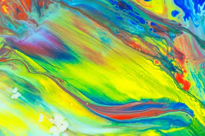 Vibrant Color Flow — 150-piece jigsaw puzzle