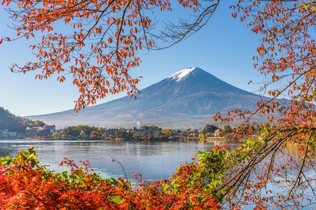 Autumn at Mount Fuji — 500-piece jigsaw puzzle