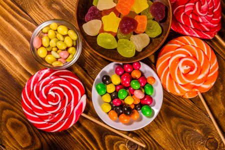 Colorful Candy Delight — 100-piece jigsaw puzzle