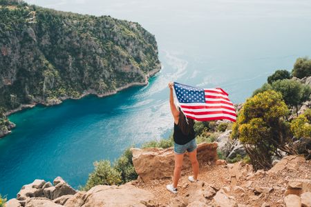 Patriotic Vista — 200-piece jigsaw puzzle