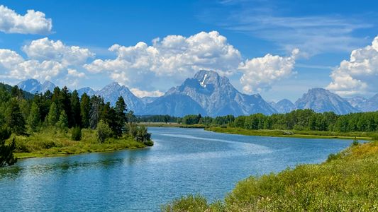 Serene Mountain Stream — 500-piece jigsaw puzzle