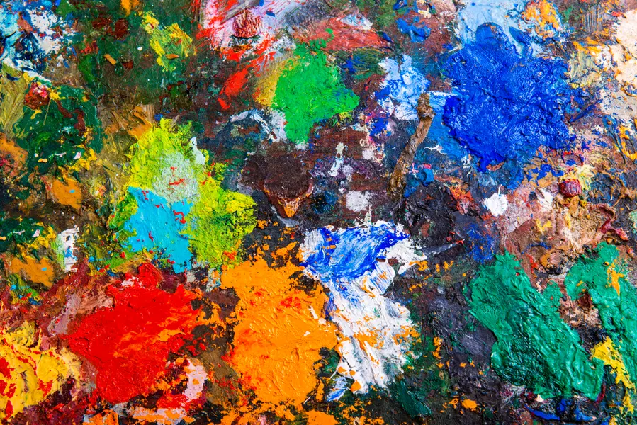 Vibrant Color Explosion — 100-piece jigsaw puzzle