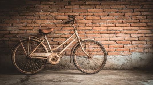 Rustic Bicycle Charm — 200-piece jigsaw puzzle