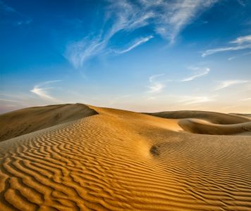 Golden Desert Waves — 200-piece jigsaw puzzle