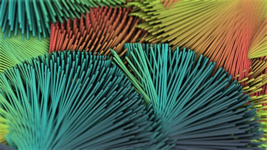 Vibrant Color Waves — 100-piece jigsaw puzzle