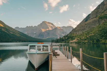 Serene Mountain Lake — 300-piece jigsaw puzzle