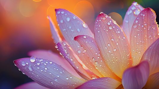 Dewy Petal Glow — 500-piece jigsaw puzzle