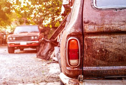 Rusty Automotive Charm — 300-piece jigsaw puzzle