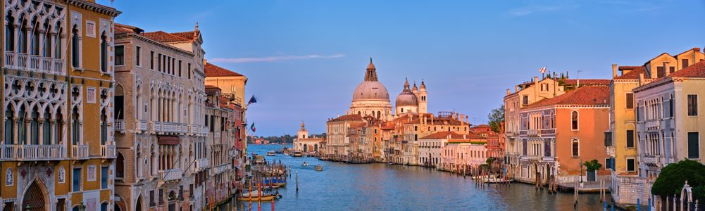 Venetian Canal Sunset — 200-piece jigsaw puzzle