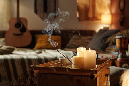 Cozy Bohemian Retreat — 100-piece jigsaw puzzle