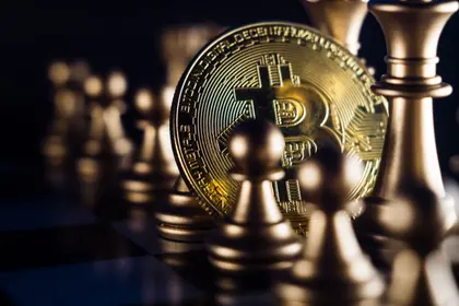 Cryptocurrency Chessboard — 300-piece jigsaw puzzle