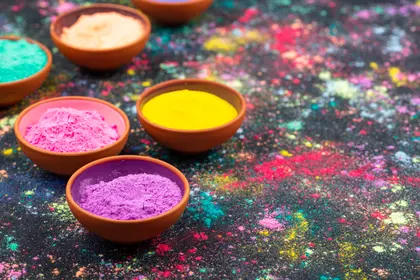 Vibrant Holi Colors — 200-piece jigsaw puzzle