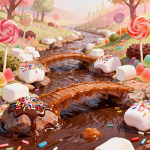 Candyland River Dream — 300-piece jigsaw puzzle