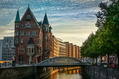 Twilight Over the Canal — 300-piece jigsaw puzzle