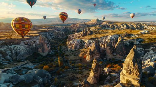 Balloons Over Cappadocia — 150-piece jigsaw puzzle