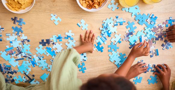 Family Puzzle Fun — 64-piece jigsaw puzzle