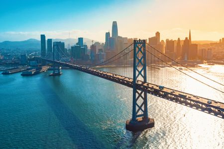 Golden City Horizon — 64-piece jigsaw puzzle