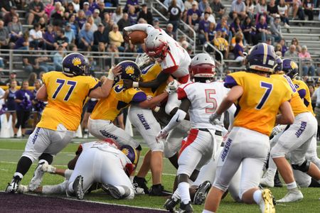 High School Football Clash — 150-piece jigsaw puzzle