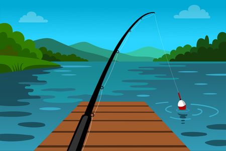 Serene Fishing Scene — 500-piece jigsaw puzzle