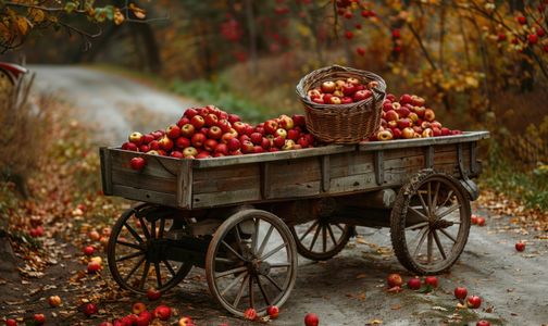 Autumn Apple Harvest — 300-piece jigsaw puzzle