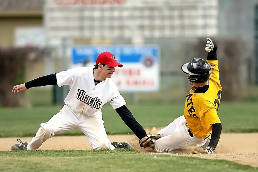 Intens baseballspil — puslespil med 300 brikker