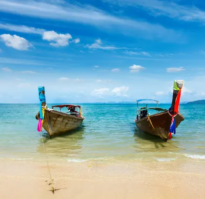 Idyllic Beach Boats — 300-piece jigsaw puzzle