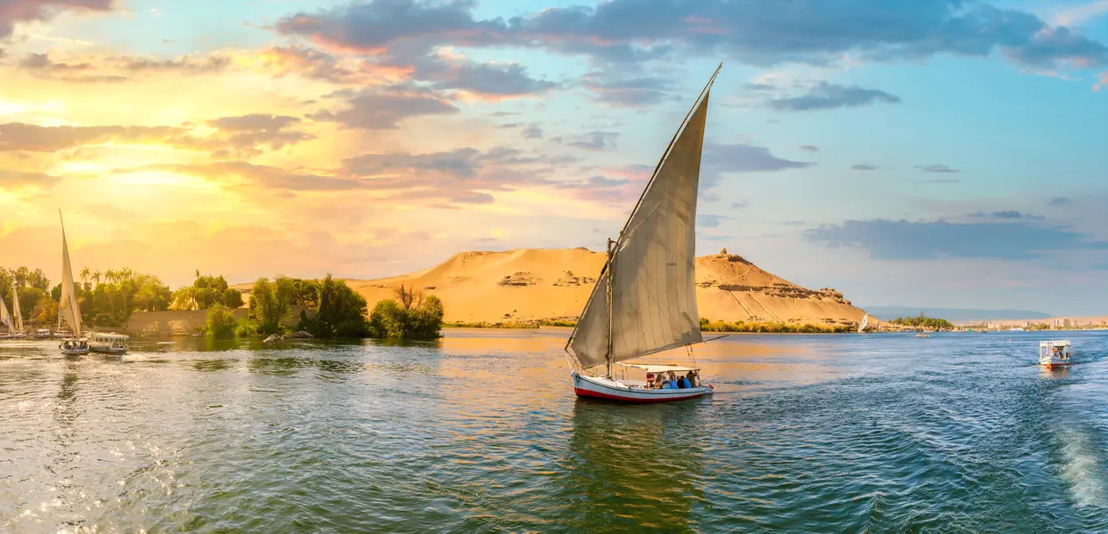 Nile River Serenity — 100-piece jigsaw puzzle