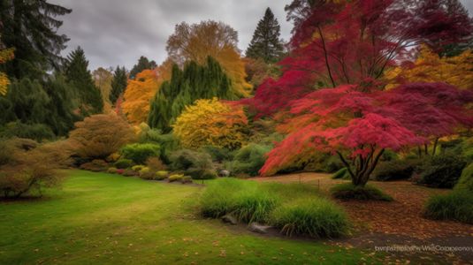 Vibrant Autumn Garden — 300-piece jigsaw puzzle