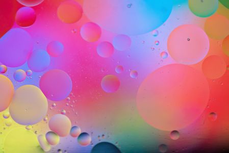 Vibrant Color Bubbles — 300-piece jigsaw puzzle