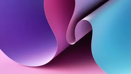 Ondas elegantes de color — rompecabezas de 200 piezas