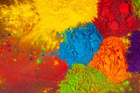 Colorful Powder Explosion — 64-piece jigsaw puzzle