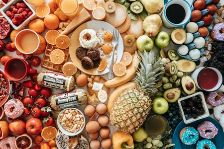 Colorful Breakfast Feast — 100-piece jigsaw puzzle