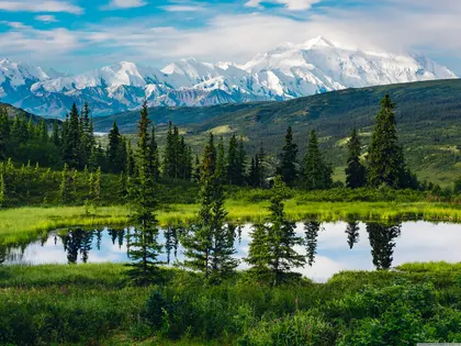 Serene Mountain Reflection — 300-piece jigsaw puzzle
