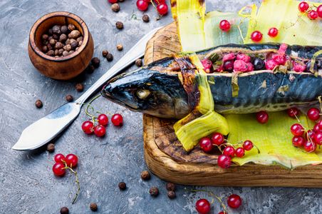 Gourmet Fish Delight — 300-piece jigsaw puzzle