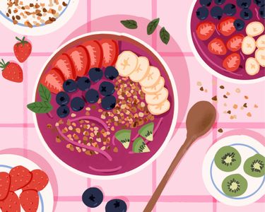 Delightful Berry Bowl — 300-piece jigsaw puzzle
