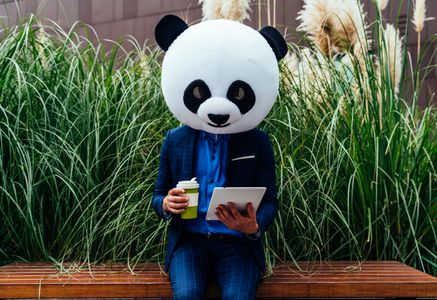 Panda Business Break — 200-piece jigsaw puzzle