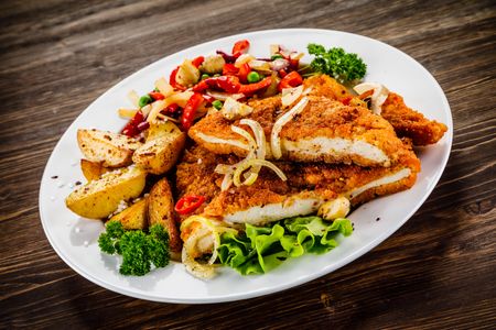 Crispy Chicken Delight — 500-piece jigsaw puzzle