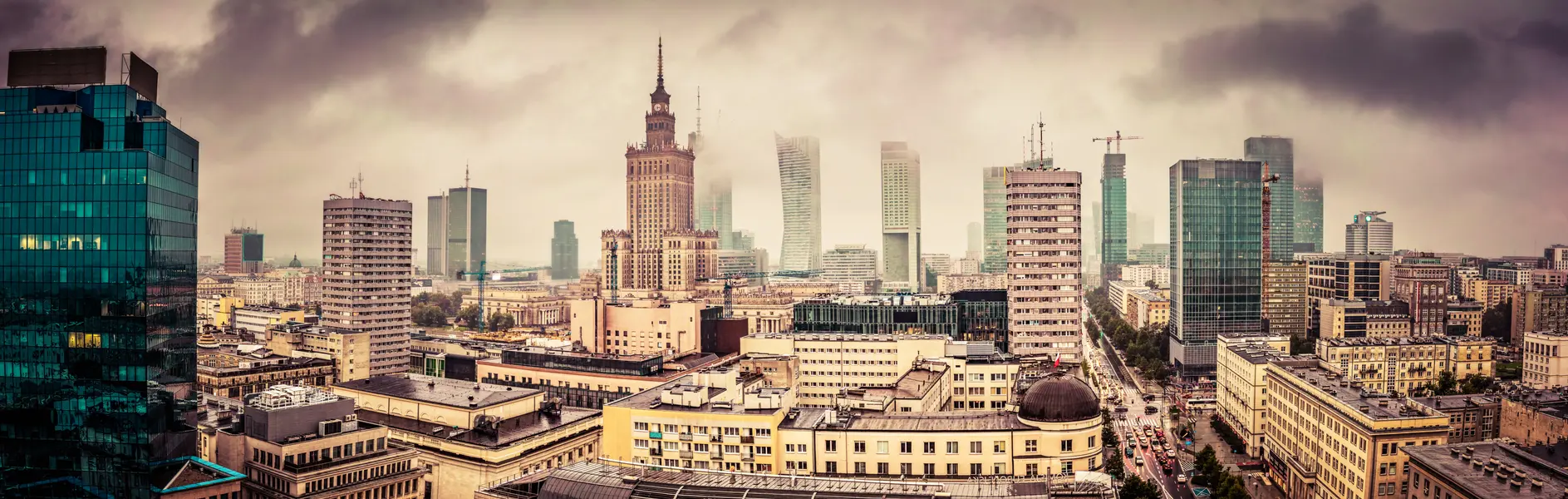 Misty Cityscape — 400-piece jigsaw puzzle
