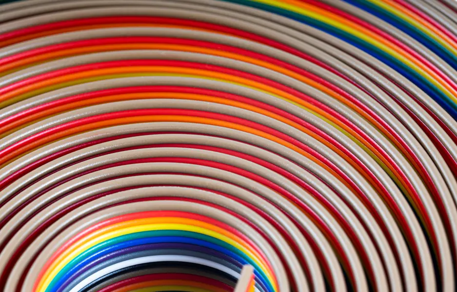 Colorful Spiral Layers — 400-piece jigsaw puzzle