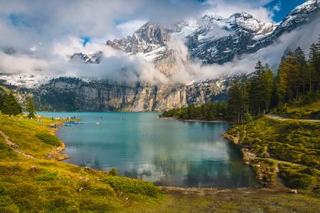 Majestic Mountain Lake — 300-piece jigsaw puzzle