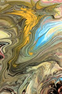 Chaotic Color Swirl — 400-piece jigsaw puzzle