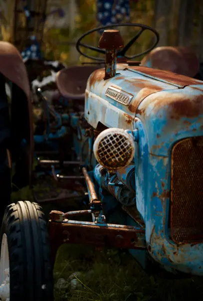 Rustic Tractor Charm — 300-piece jigsaw puzzle