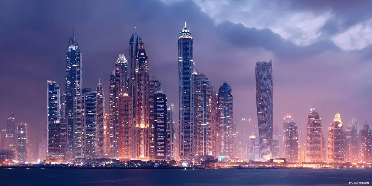 Twilight Cityscape — 100-piece jigsaw puzzle