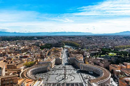 Cảnh quan toàn cảnh Rome — ghép hình 300 mảnh